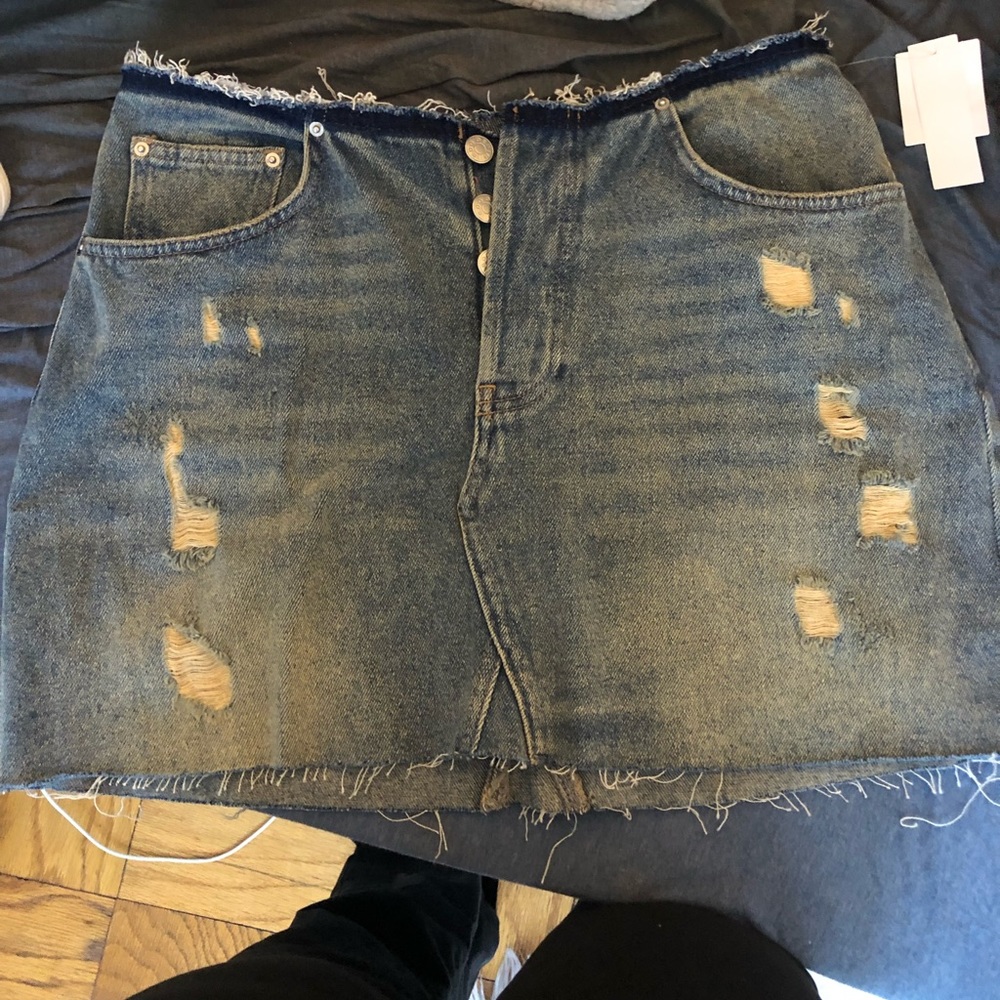 denim skirt